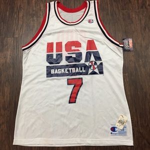 Vintage Larry Bird Dream Team Champion Jersey NWT